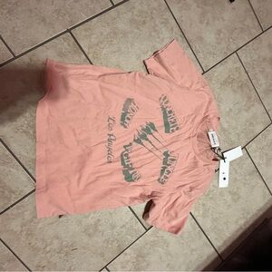 Pink Graphic T-Shirt Honor The Gift